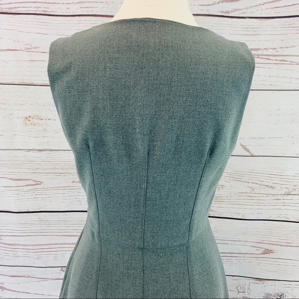 New York & Company grey sheath dress professional - Picture 6 of 10